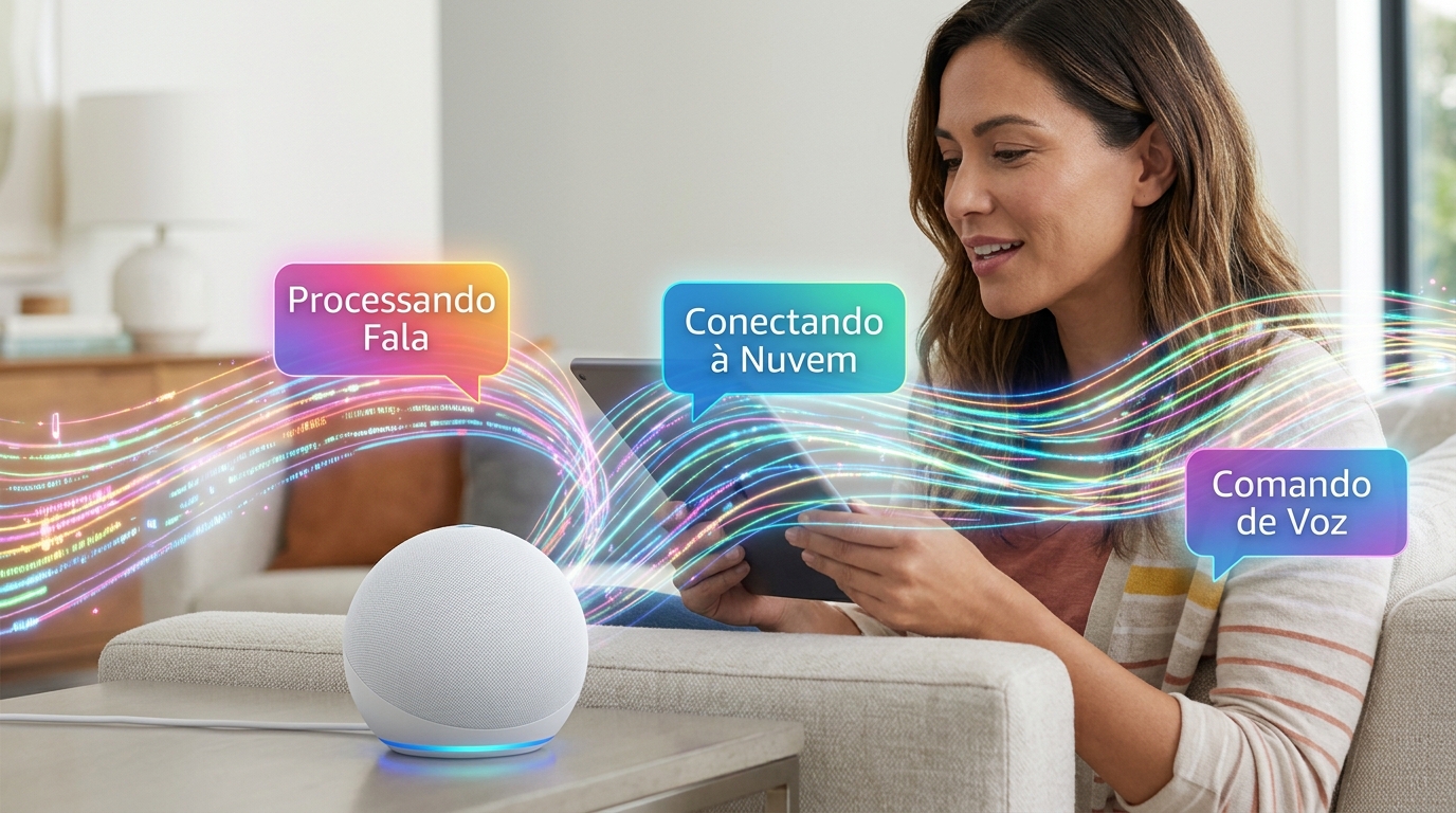 Como funciona uma assistente de voz?
